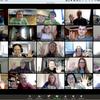 Zoom meeting of field camp students
