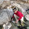 PhD Student Jon Golla in the field
